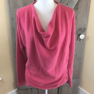 Sundance 100% Cashmere Pink Sweater Size Medium